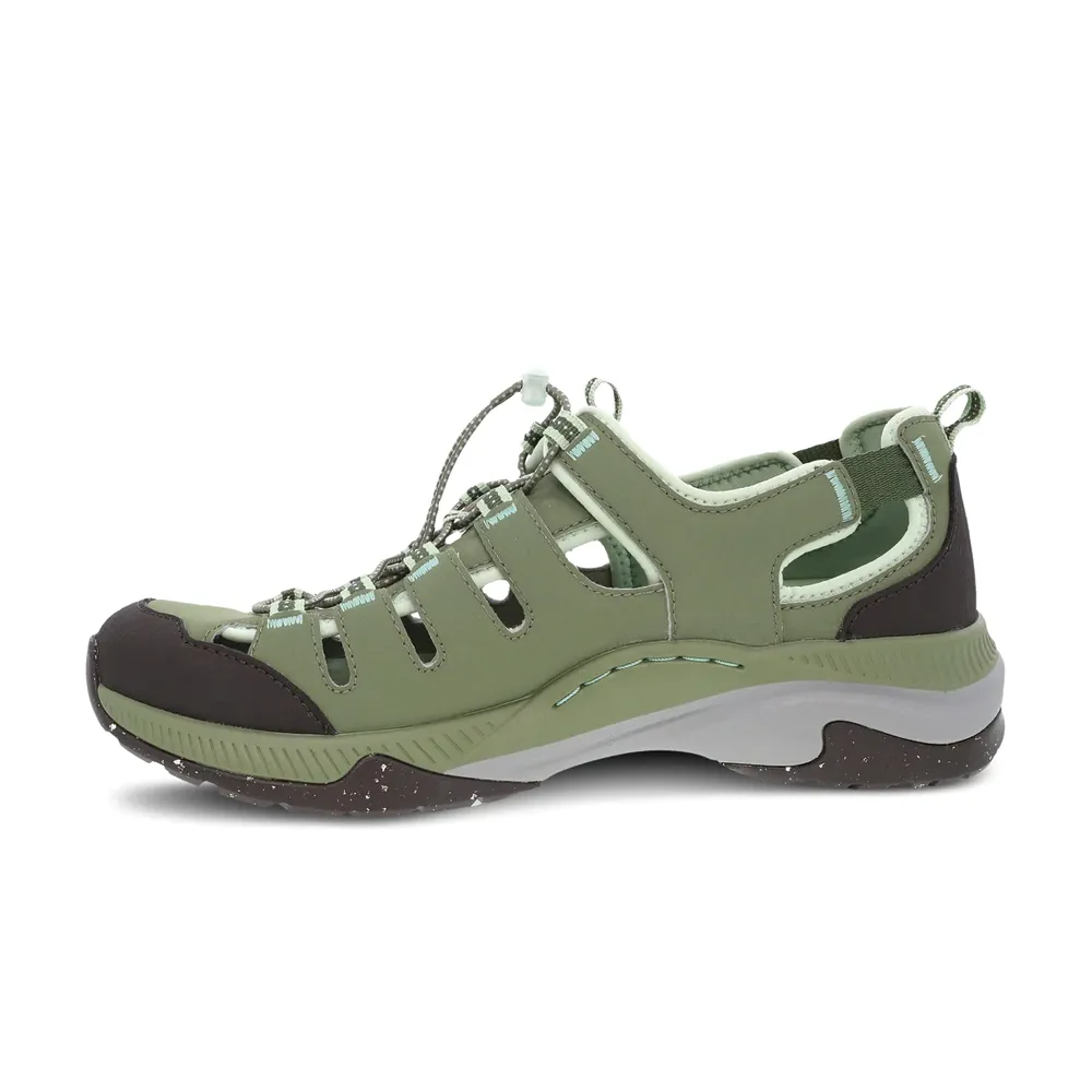 Women's Dansko Mia Color: Sage Synthetic Sandal