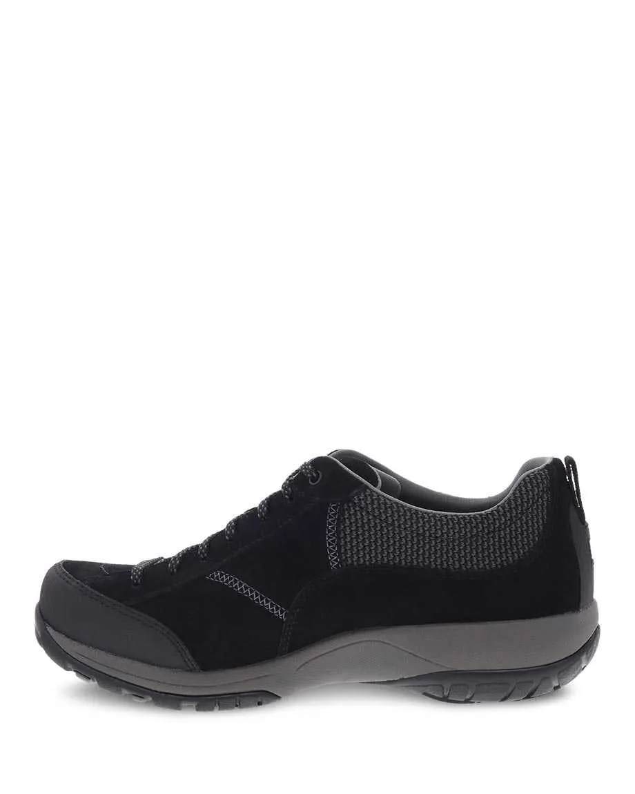 Women's Dansko Paisley Color: Black/Black Suede