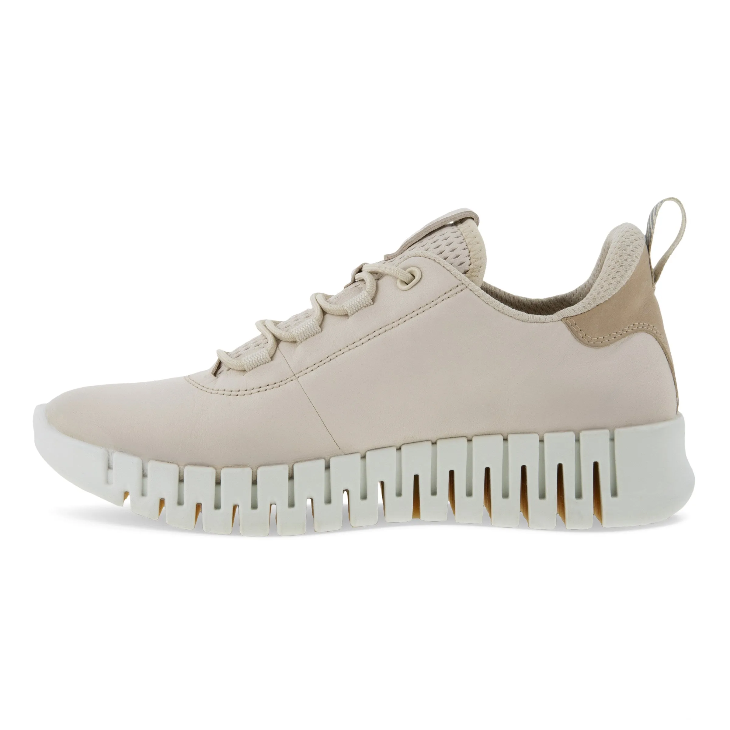 Women's Ecco Gruuv Sneaker Color: Limestone/Powder