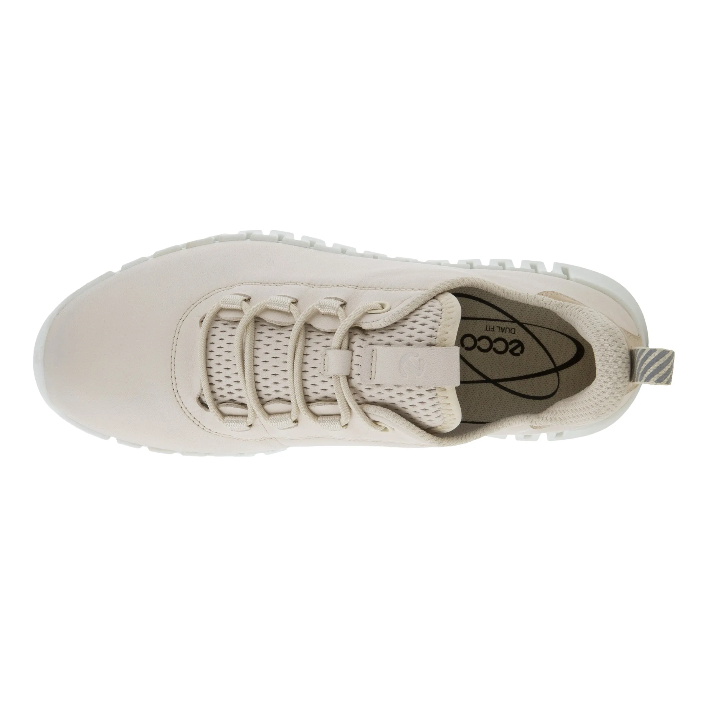 Women's Ecco Gruuv Sneaker Color: Limestone/Powder