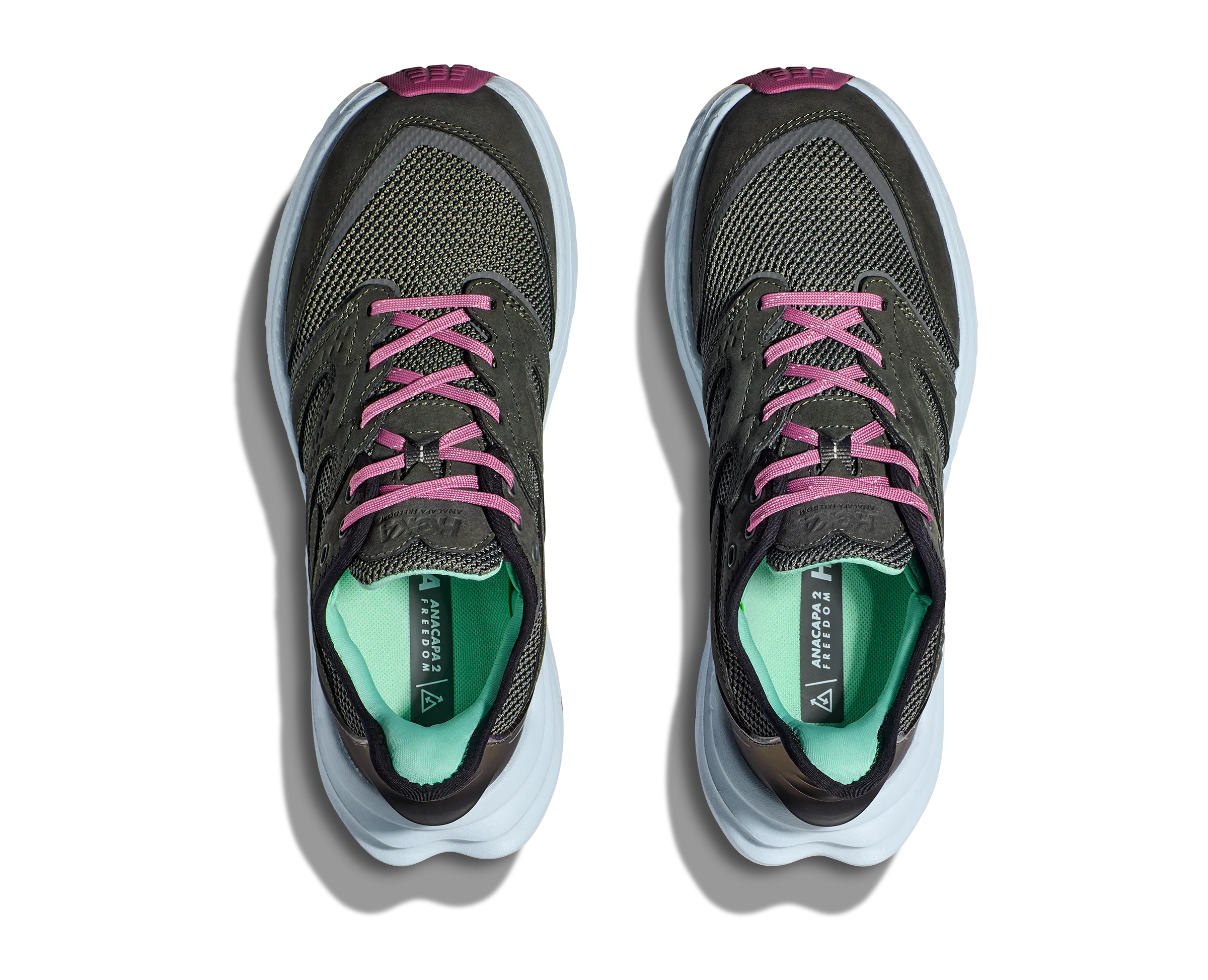 Women's Hoka Anacapa 2 Freedom Color: Outer Orbit / Overcast