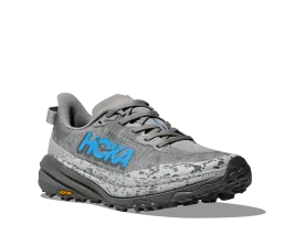 Women's Hoka Speedgoat 6 Color: Stellar Grey/ Asteroid (WIDE WIDTH)