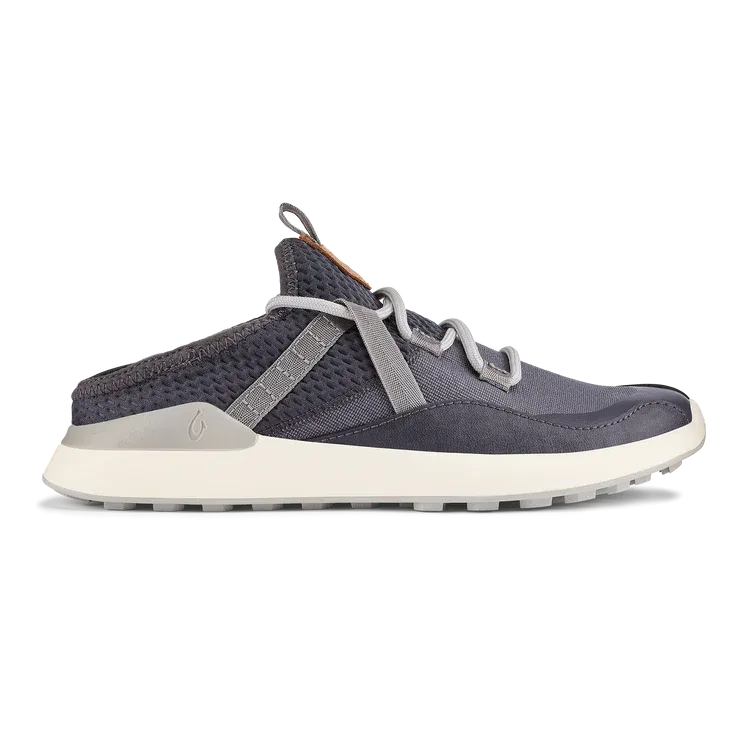 Women's Olukai Kawela Breathable Golf Shoes Color: Pavement / Mist Grey