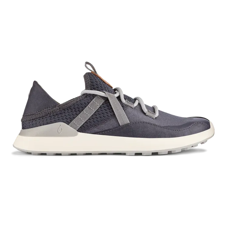 Women's Olukai Kawela Breathable Golf Shoes Color: Pavement / Mist Grey